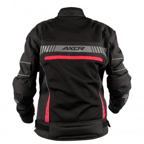 Axor Black Red Diva Bike Riding Jacket