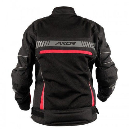 Axor Black Red Diva Bike Riding Jacket
