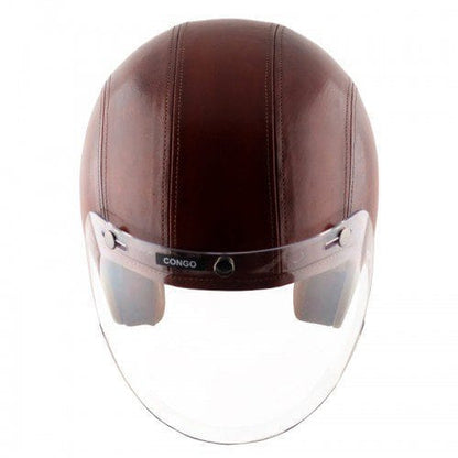 Axor Retro Jet Leather Congo Helmet