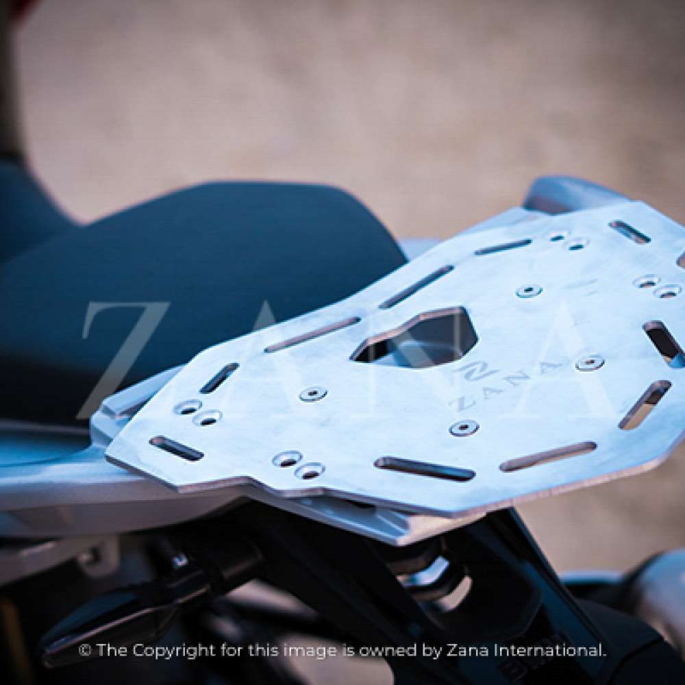 BMW 310GS TOP RACK PLATE SILVER - ZI-5079