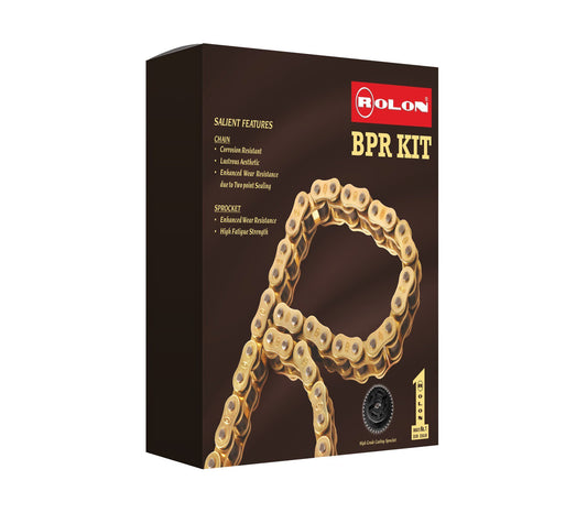 RE Classic 500 Brass O Ring Chain Sprocket Kit by Rolon