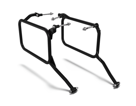 Black Adventure Pannier Rails For RE HIMALAYAN 450