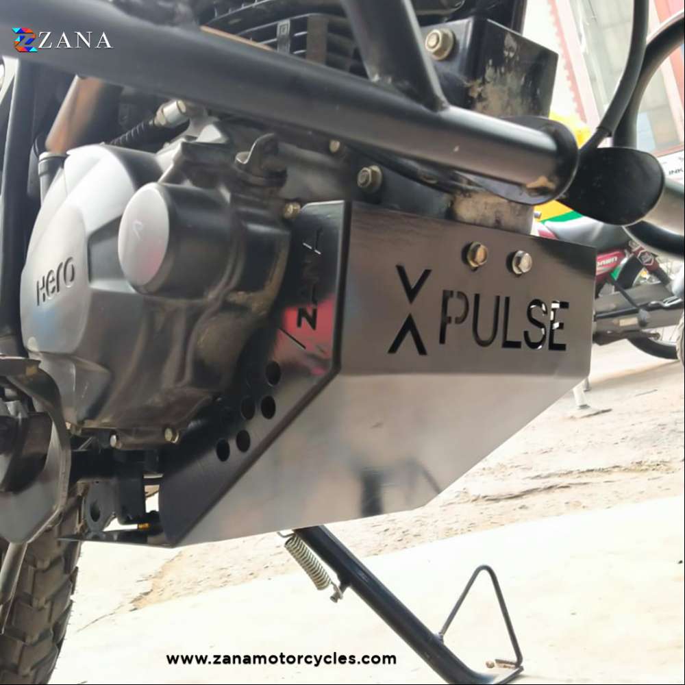 Black Bash Plate for Hero Xpulse 200