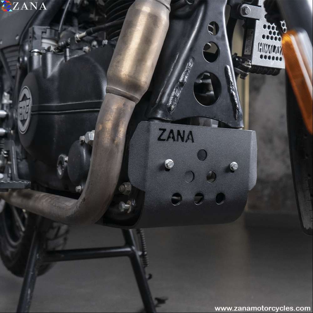 Black Bash Plate for Himalayan BS6