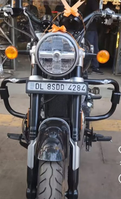 Black Crash Guard for Super Meteor 650