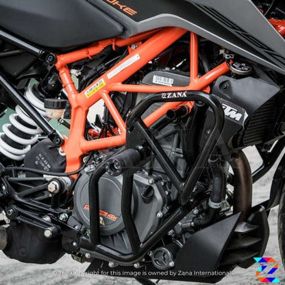 Black Crash Guard-KTM Duke 250/390