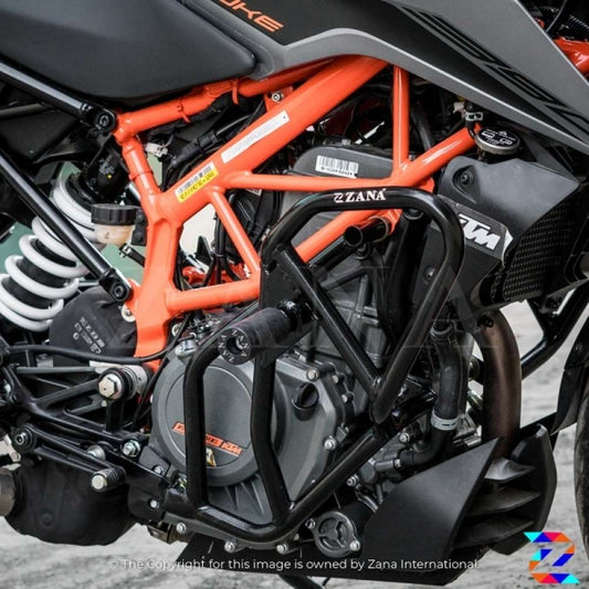 Black Crash Guard-KTM Duke 250/390
