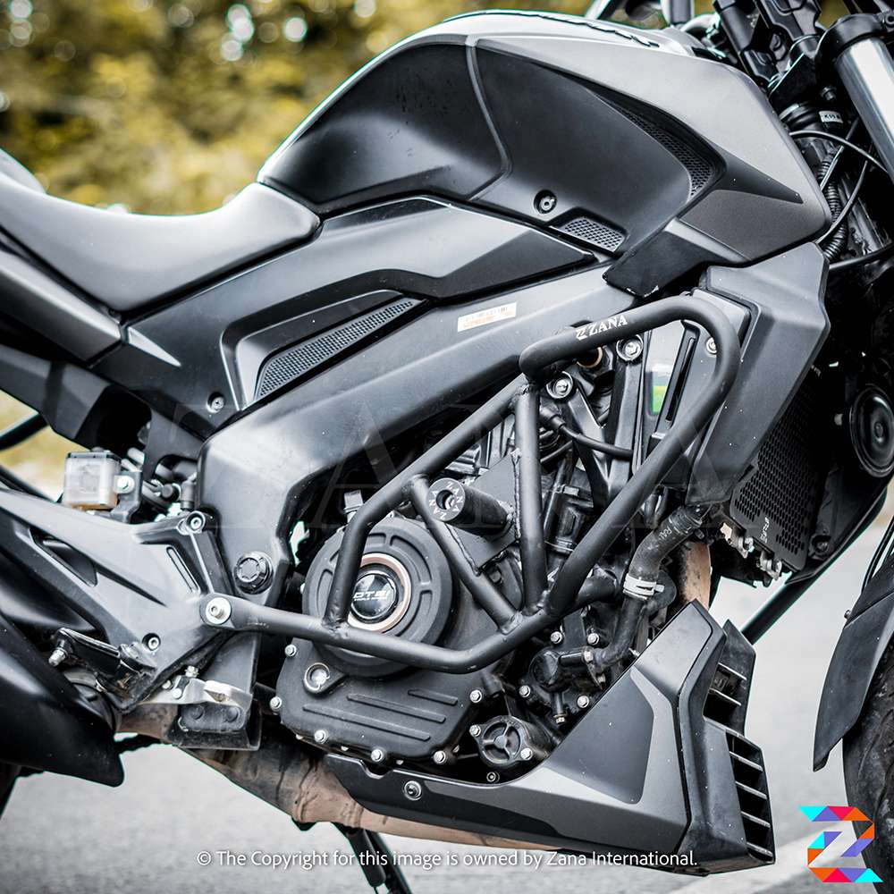 Matt Black Crash Guard for Dominar 400/250