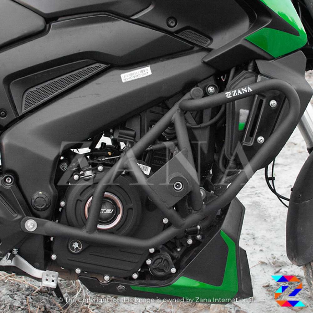 Matt Black Crash Guard for Dominar 400/250