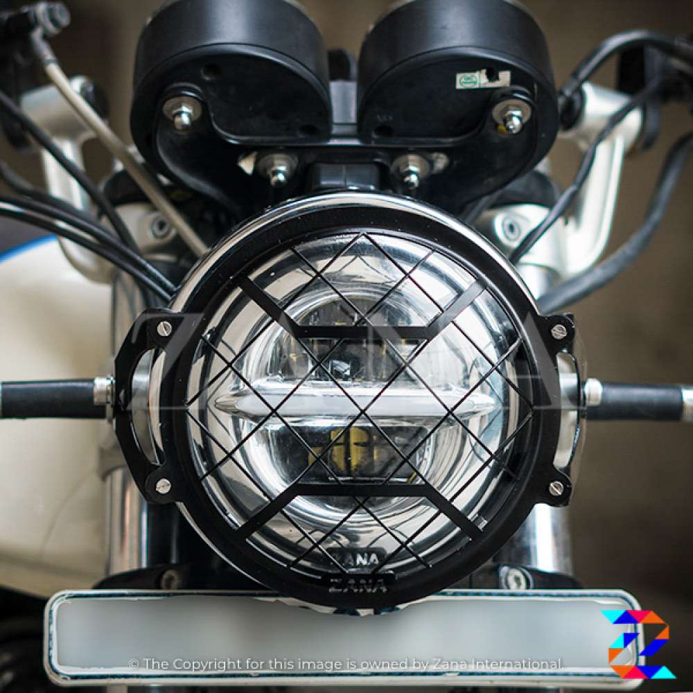 Black Headlight Grill Type-2 for GT and Interceptor 650