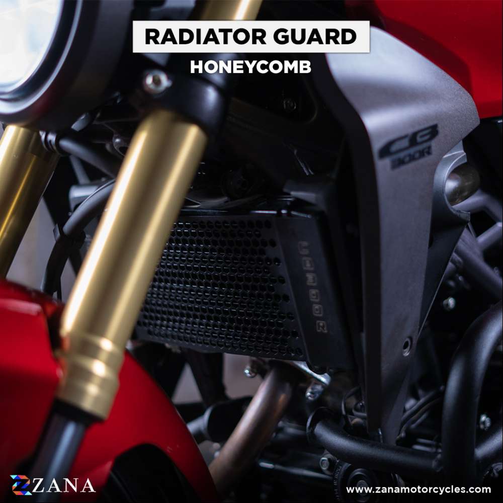 Black Radiator Guard for Honda CB 300R