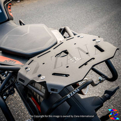 Black Top Rack with Plate T-2 for KTM Duke 125 (2019-22)