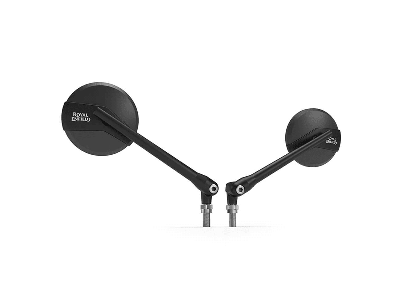 Black Touring Mirrors For RE HIMALAYAN 450