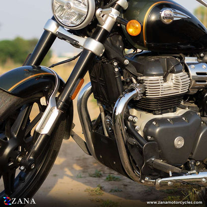 Bash Plate Black For Super Meteor 650