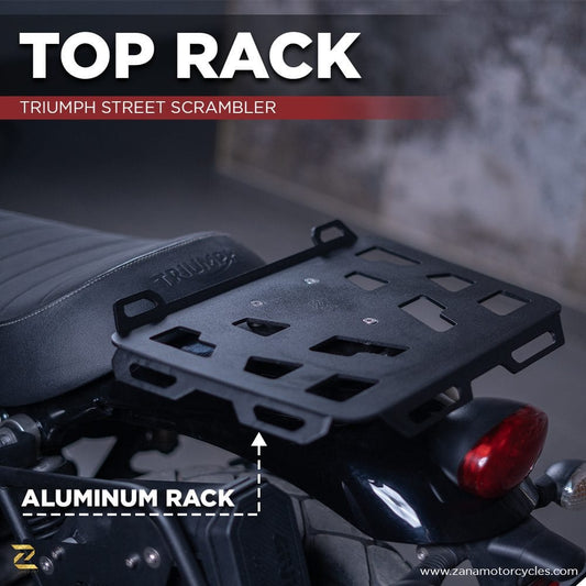 Big Top Rack Plate For Triumph Street Scrambler 900