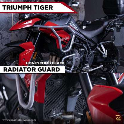 Radiator Guard - 2 mm Alu Set for Triumph Tiger 850