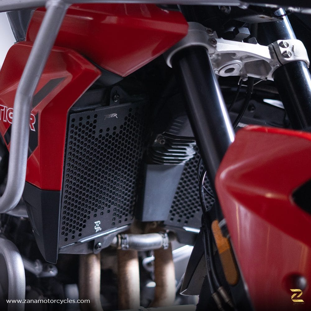 Radiator Guard - 2 mm Alu Set for Triumph Tiger 850