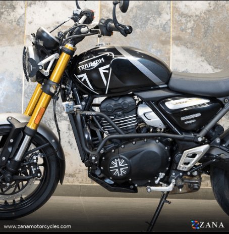 CRASH GUARD WITH SLIDER BLACK