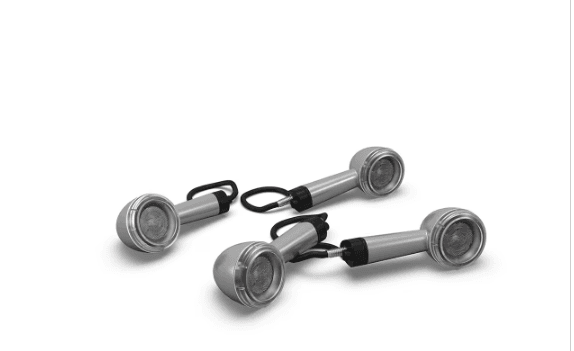 Silver LED Indicators