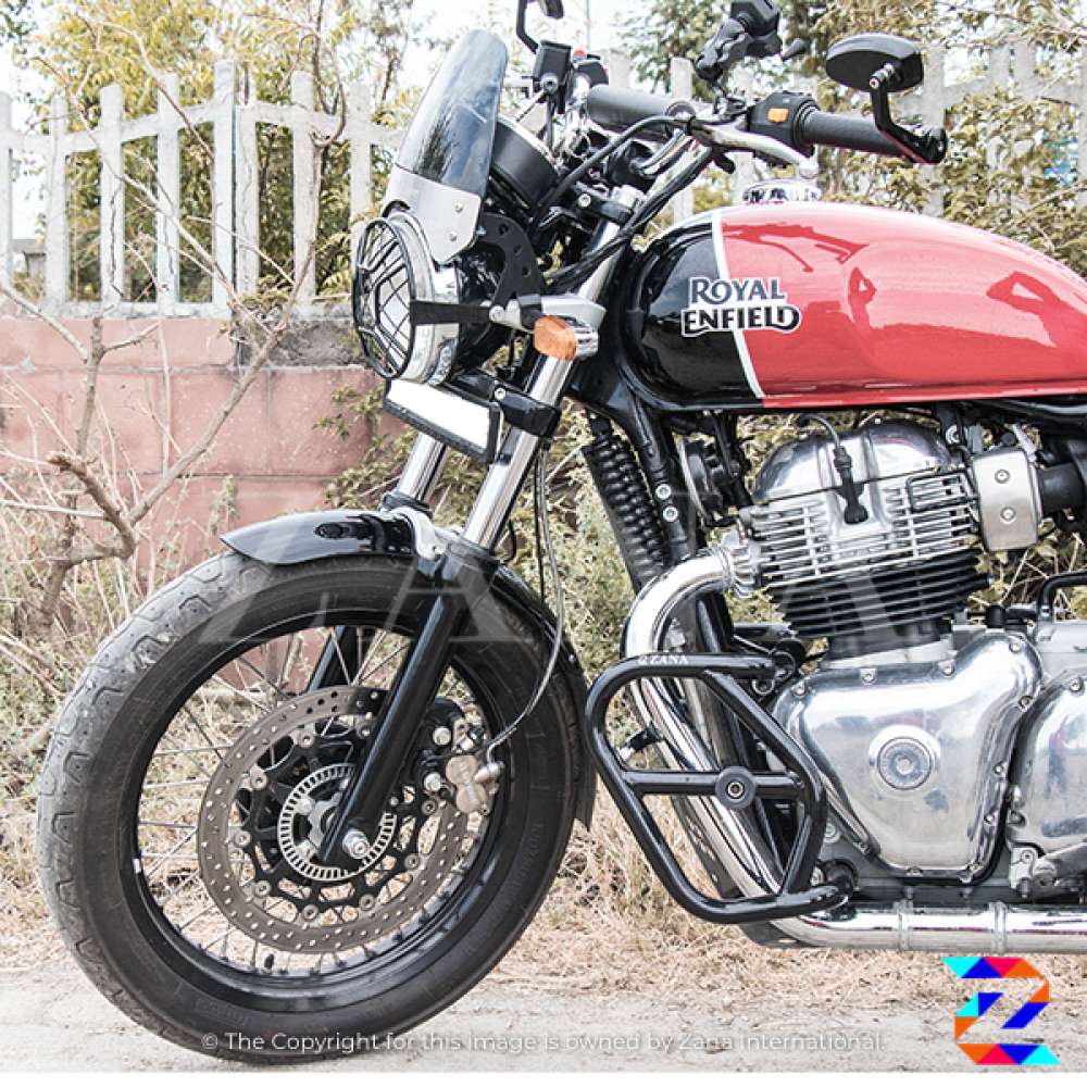 Crash Guard with Slider for GT and Interceptor 650