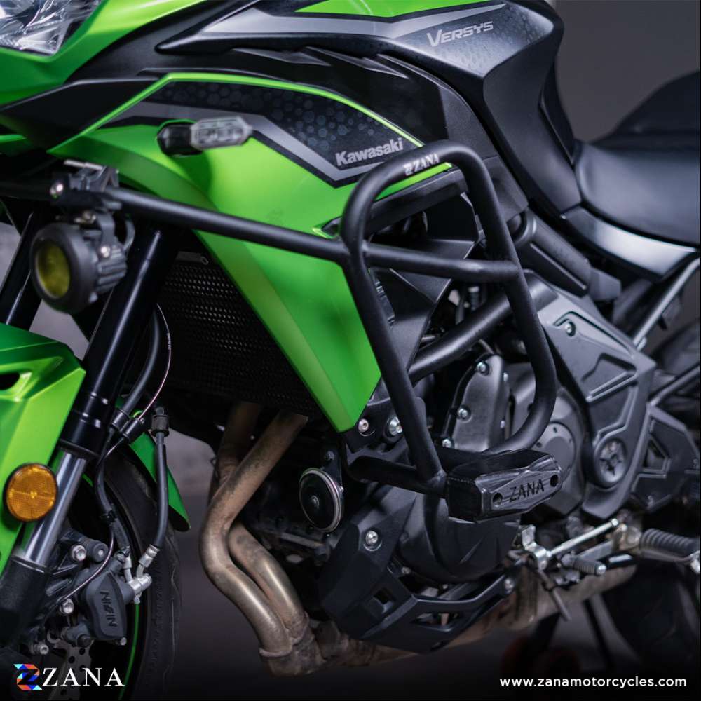Crash Guard with Slider for Kawasaki Versys