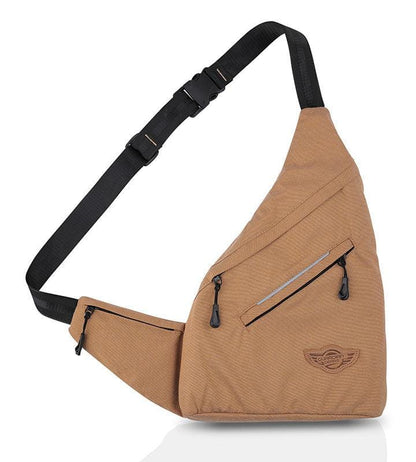 Crossbody Sling Bag-Cross Bag-Khaki Color