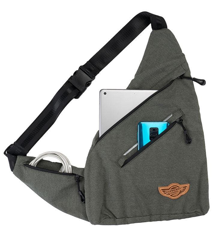 Crossbody Sling Bag-Cross Bag-Olive Green