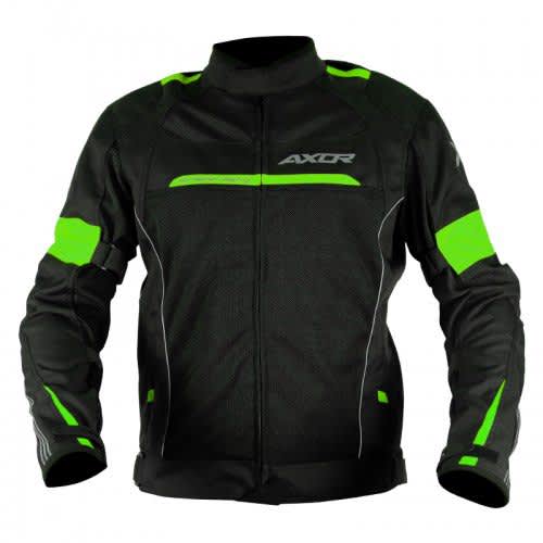 AXOR CRUISE 2 Riding Jacket – Black Neon Yellow