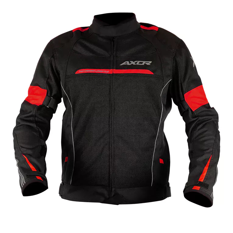AXOR CRUISE 2 Riding Jacket – Black Red