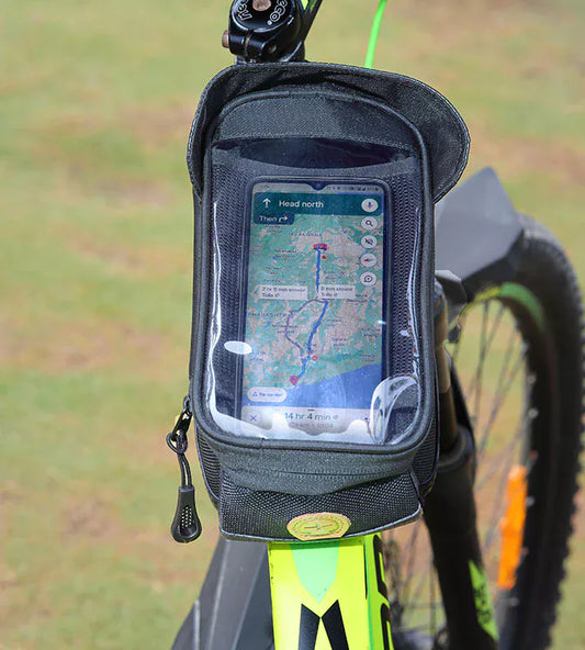 Cycling Front Frame Mobile Bag