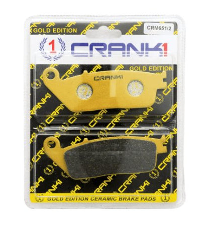 CRANK1 Ceramic Brake Pad for Kawasaki Versys 650