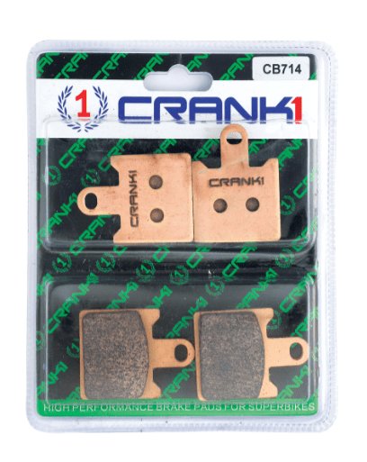 CRANK1 Sintered Brake Pad for Kawasaki Ninja ZX-14R ABS (2013-2016)