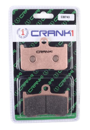 CRANK1 Sintered Brake Pad for Kawasaki Ninja Z800 (2013 - 2016 )
