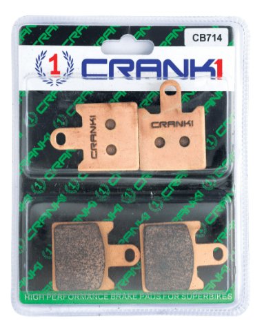 CRANK1 Sintered Brake Pad for Kawasaki Ninja Z1000 (2007 - 2008 )