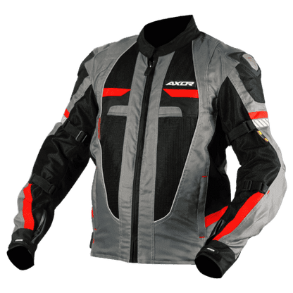 AXOR FALCON Riding JACKET BLACK RED Edition