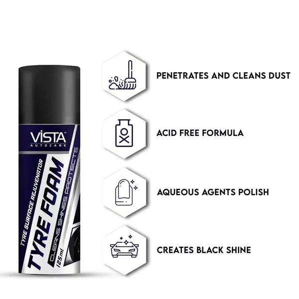 VISTA TYRE FOAM 125 ML