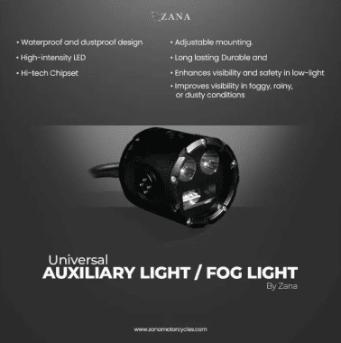 Zana Universal Led Fog Light (ZFL-50) ZI-FL-005
