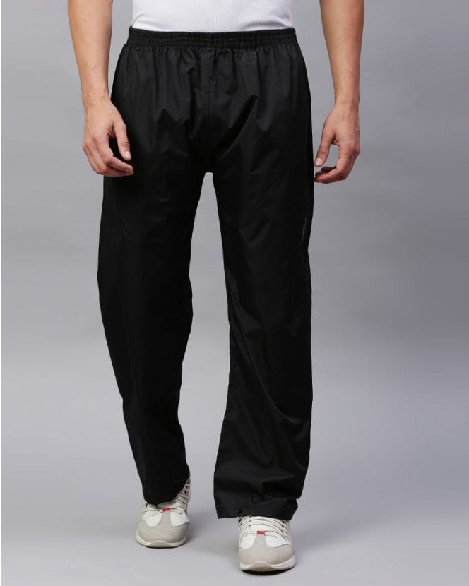 Go Hike Black & Blue Stylish Raincoat Set for Men