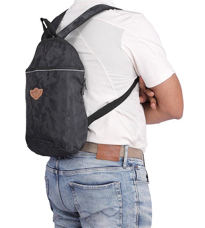 Hawk 10 Ltrs Black Camo Backpack