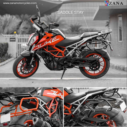 KTM DUKE 250 & 390 MATT BLACK SADDLE STAY