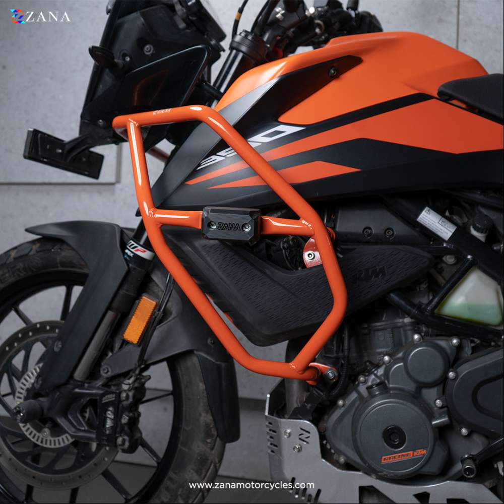 Orange Crash Guard for KTM 250/390 Adventure