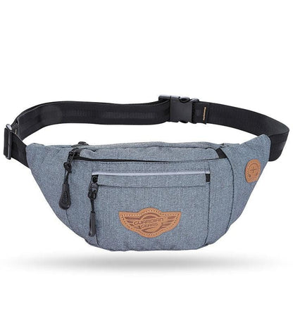 Kato Waist Pouch-Denim Blue