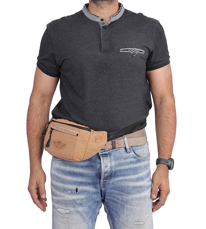 Kato Waist Pouch Thigh Bag Khaki Color