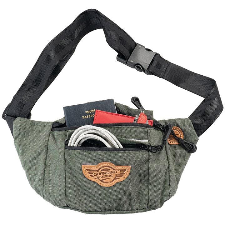 Kato Waist Pouch-Thigh Bag-Olive Green