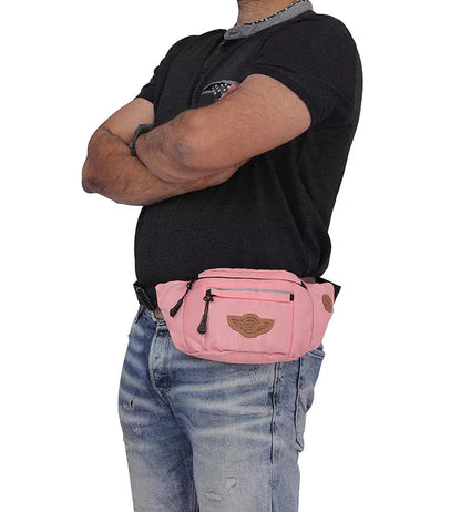 Kato Waist Pouch-Thigh Bag-Pink
