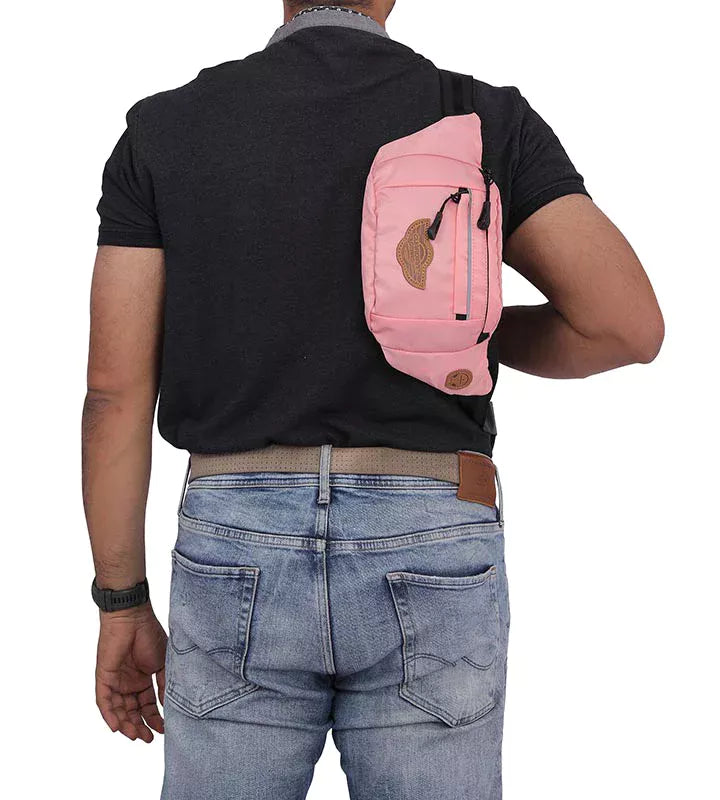 Kato Waist Pouch-Thigh Bag-Pink