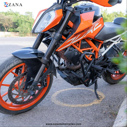 Black Crash Guard-KTM Duke 250/390