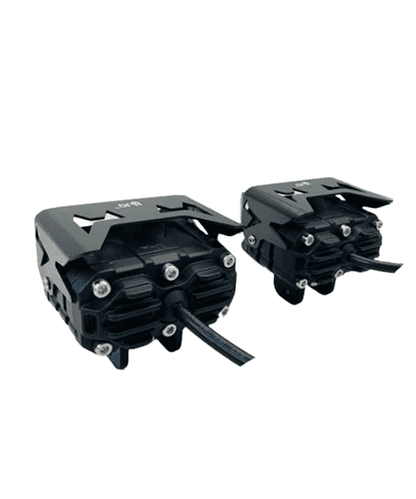 Mega Drive 3 Lens Dual Color Led Fog Lights