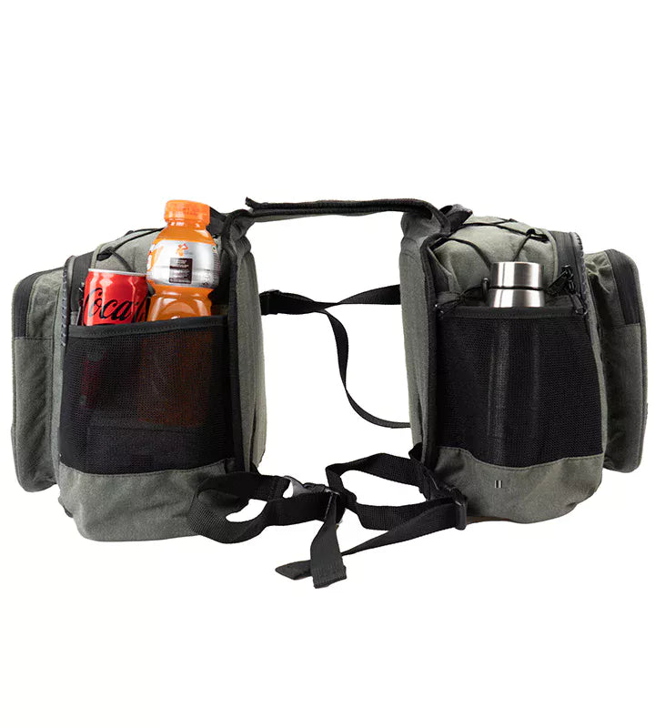 Mustang 50L Saddle Bag with Rain Cover