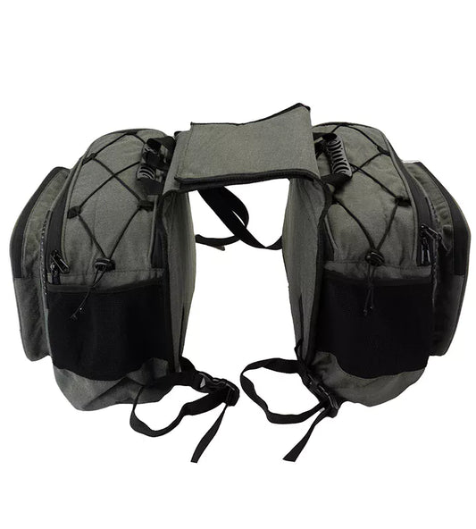 Mustang 50L Saddle Bag with Rain Cover